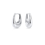 Boucles d’oreilles dormeuses Lysandre – argenté de Mia