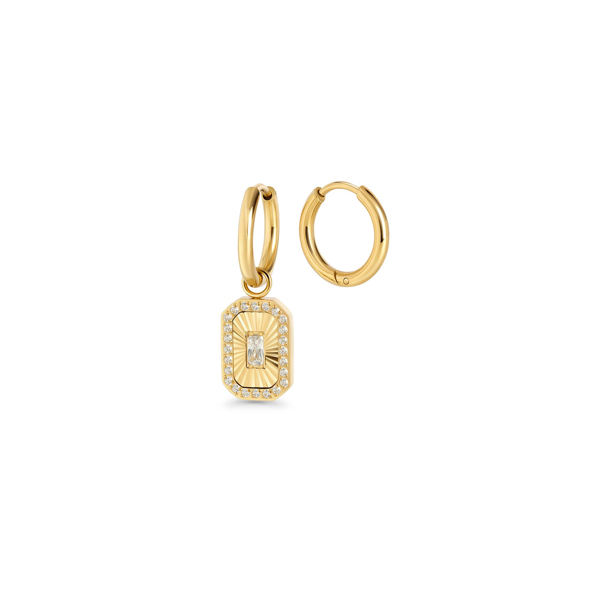 Boucles d’oreilles dormeuses Orsay – argenté de Mia
