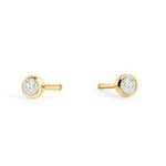 Boucles d’oreilles fixes Jupiter – doré de Mia