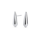 Boucles d’oreilles fixes Natalia – argenté de Mia