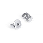 Boucles d’oreilles fixes Rivoli – argenté et doré de Mia