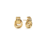 Boucles d’oreilles pendantes Valence – doré de Mia