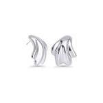 Boucles d’oreilles pendantes Windy – argenté de Mia
