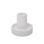 Bougeoir minimaliste blanc