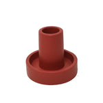 Bougeoir minimaliste marsala