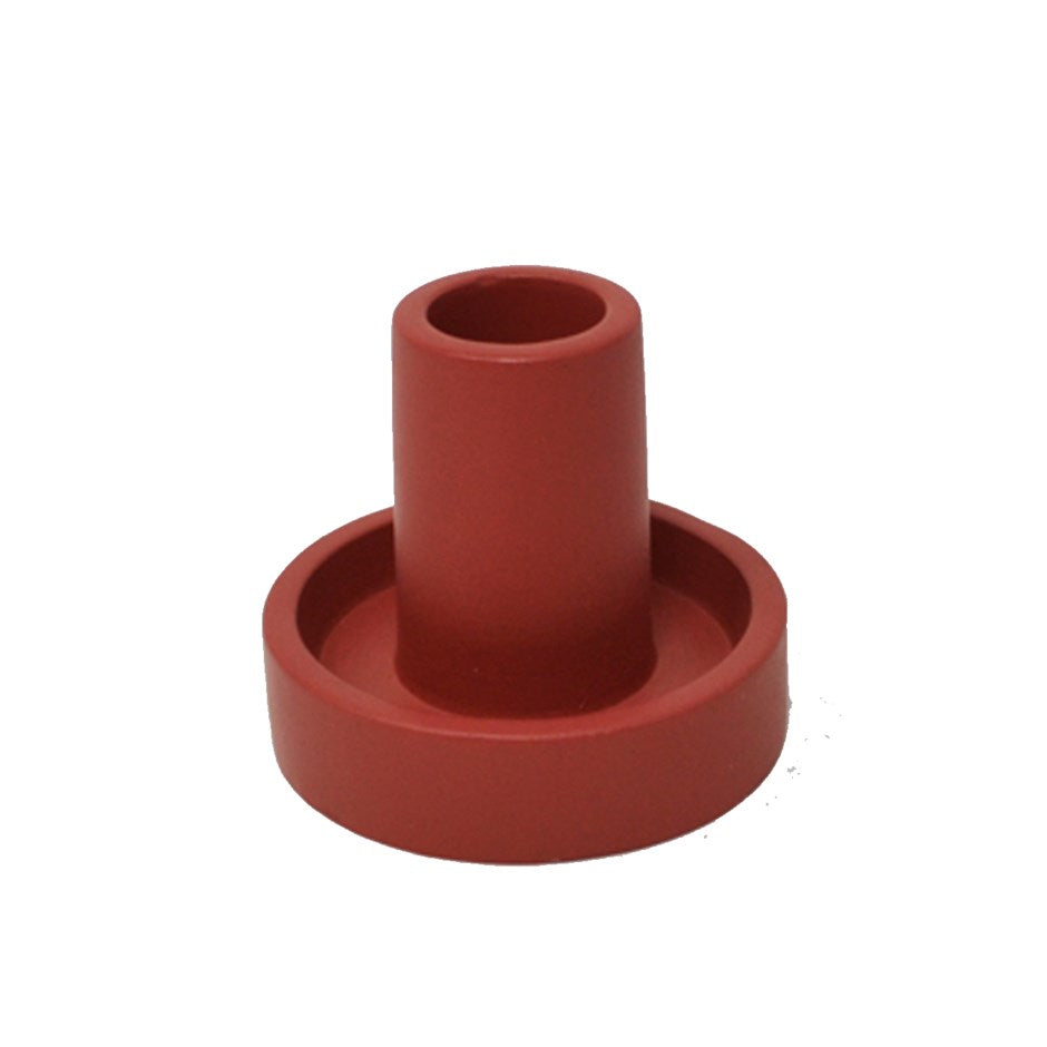 Bougeoir minimaliste marsala