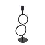 Bougeoir moderne noir