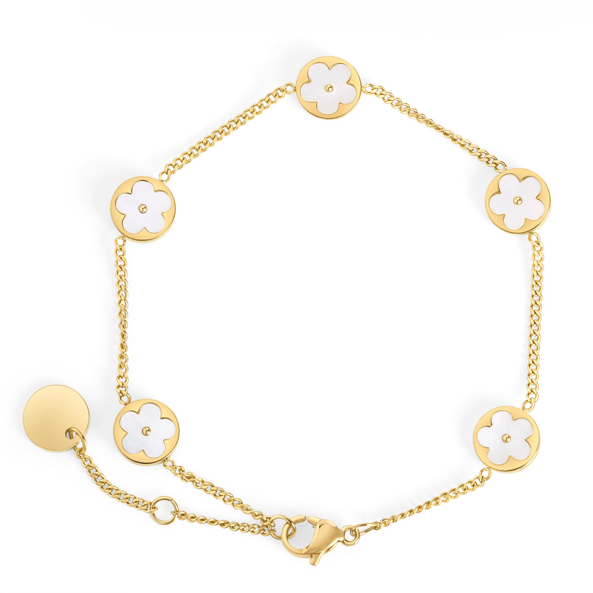 Bracelet Nelliann – doré de Mia