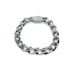 Bracelet Prestance 9 mm AJ&Co, finition argentée.