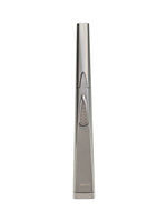 Briquet Sizzle Sleek finition argent, vue de face