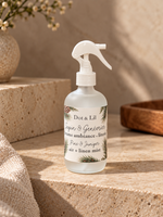 Brume d’ambiance et literie – Sapin & genévrier – 237 ml de Dot & Lil – présentation du produit
