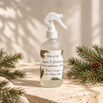 Brume d’ambiance et literie – Sapin & genévrier – 237 ml de Dot & Lil – présentation du produit
