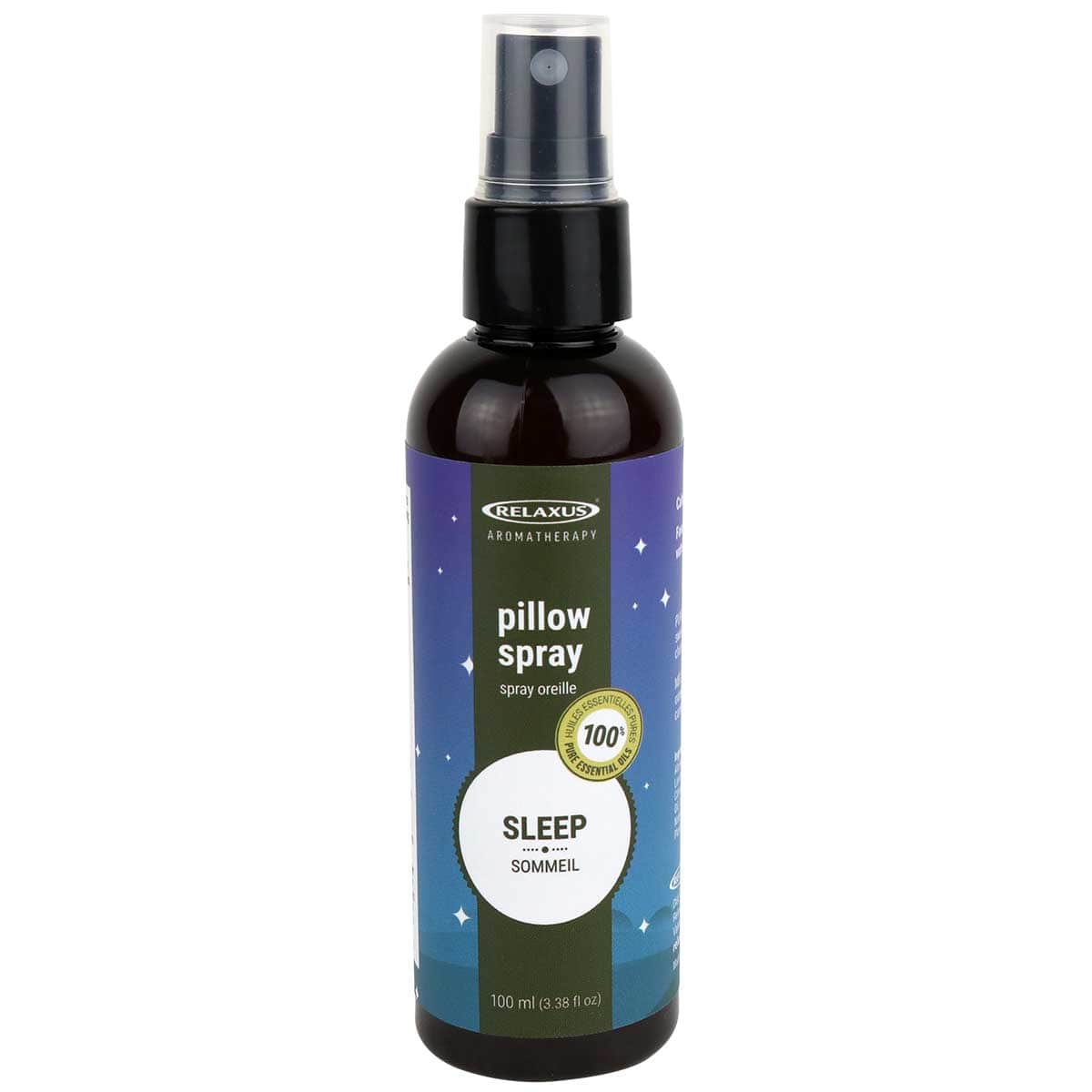 Brume pour oreiller Relaxus – Sommeil – 100 ml – vue du produit