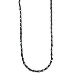 Chaîne Authentique 4 mm AJ&Co, finition noire.