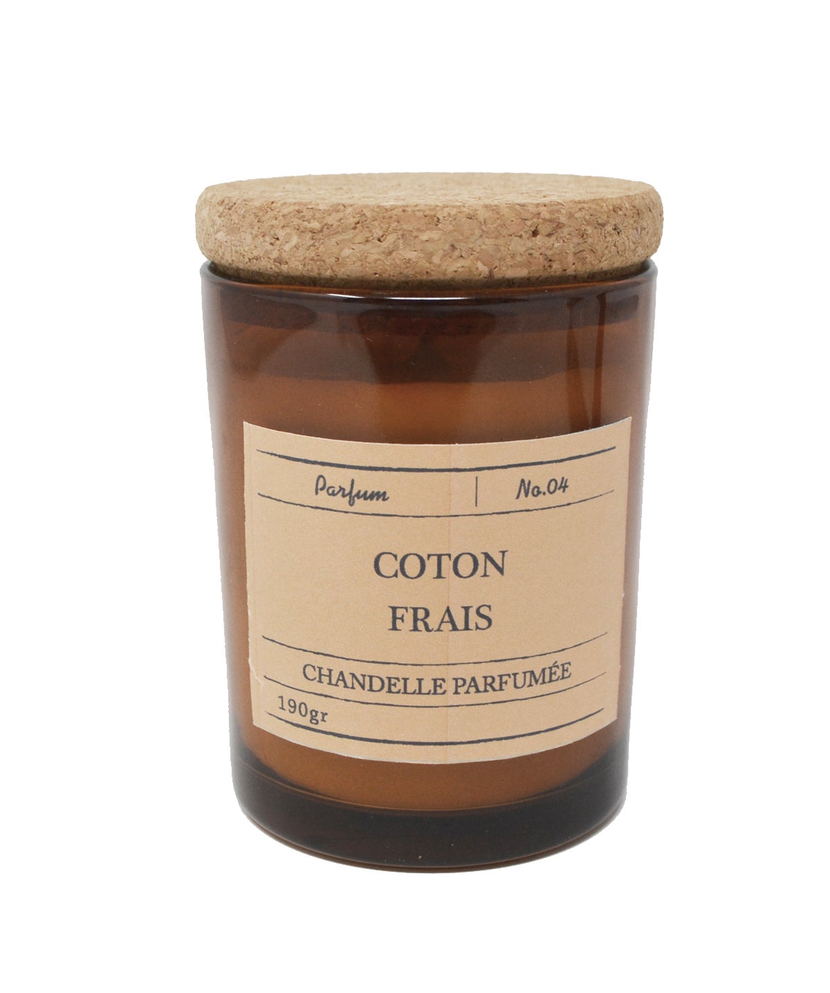 Chandelle parfumée Coton frais