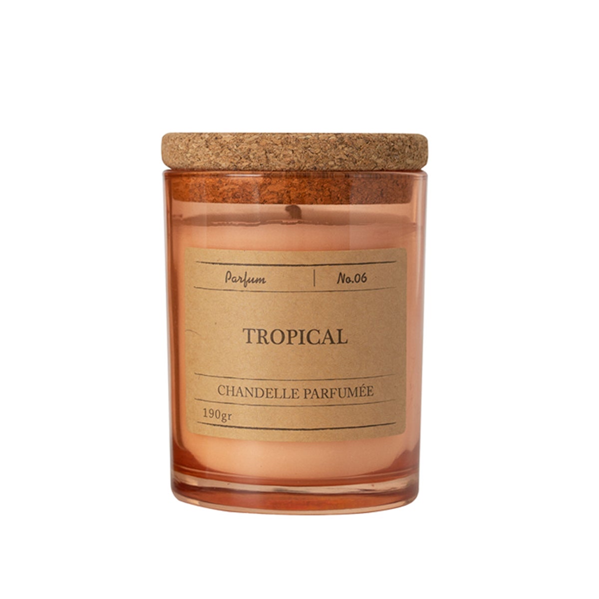 Chandelle parfumée Tropical
