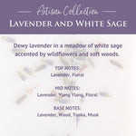 Cire parfumée Artisan – Lavande et sauge blanche – 70,9 g de Candle Warmers — présentation de la cire et de ses notes parfumées