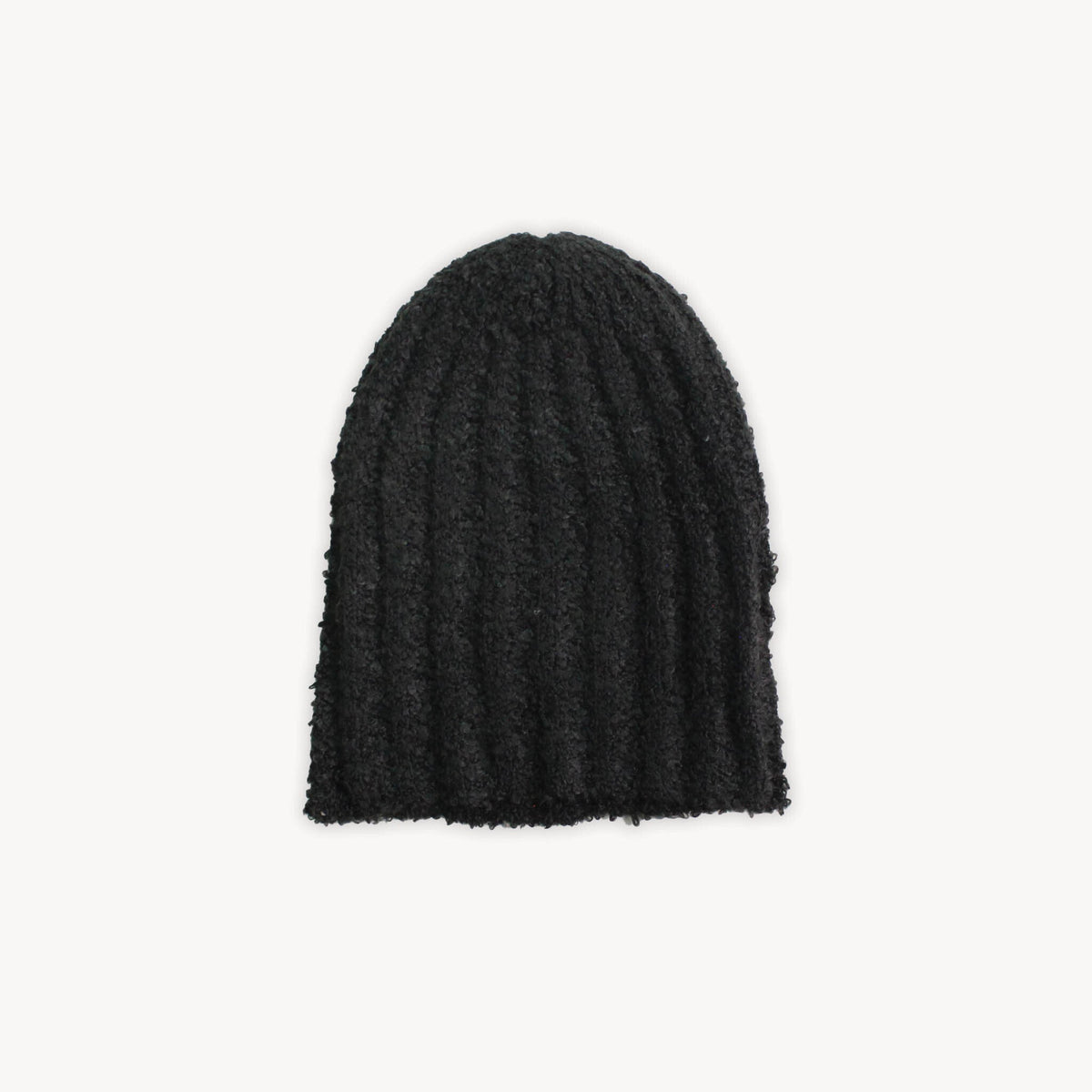 Tuque côtelée Cozy – Noir – Pokoloko