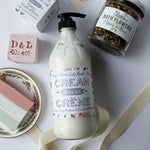 Crème à mains Dot & Lil avec pot et emballage