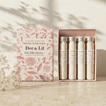 Coffret de quatre laits de bain – 4 × 75 g de Dot & Lil