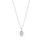Collier pendentif Clemence – argenté de Mia