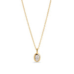 Collier pendentif Clemence – doré de Mia
