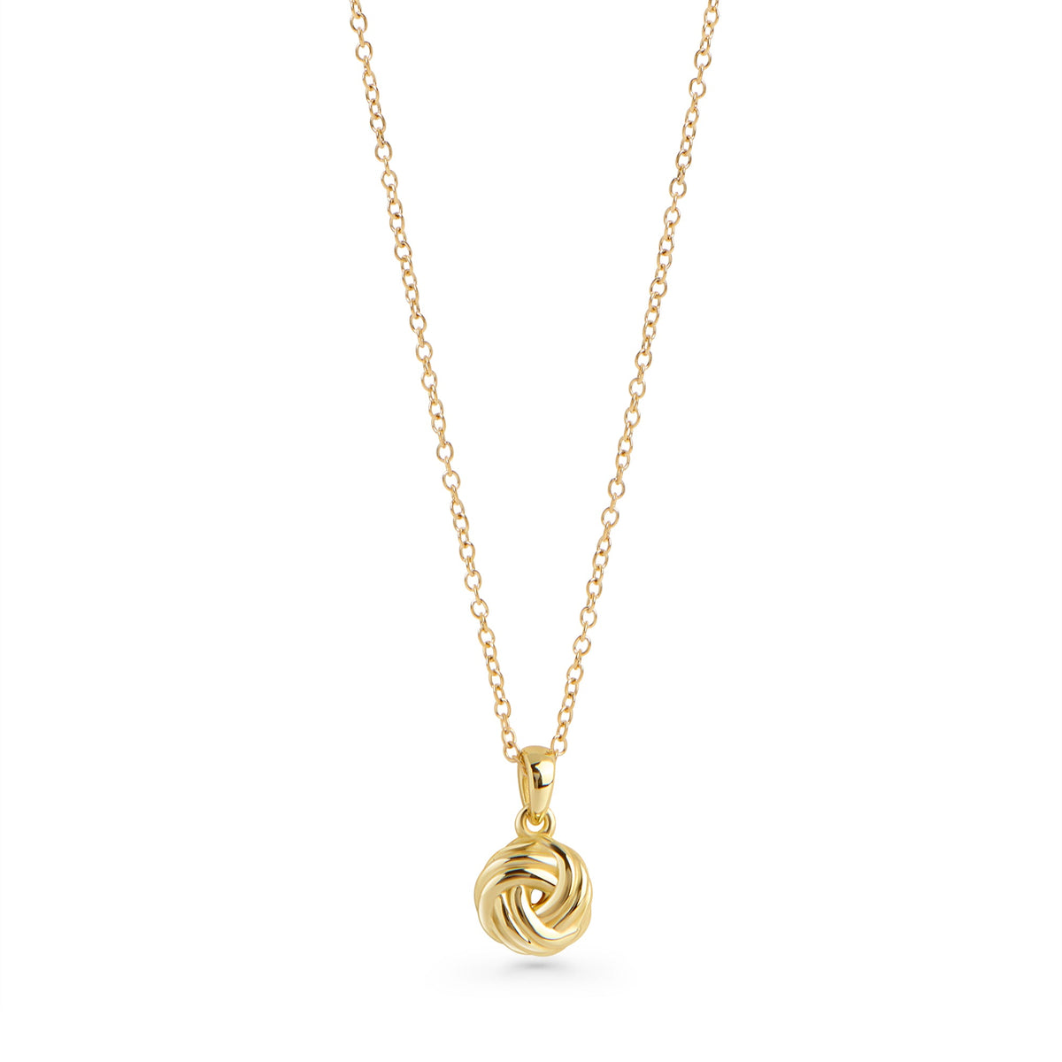 Collier pendentif Lucy de Mia, fini doré