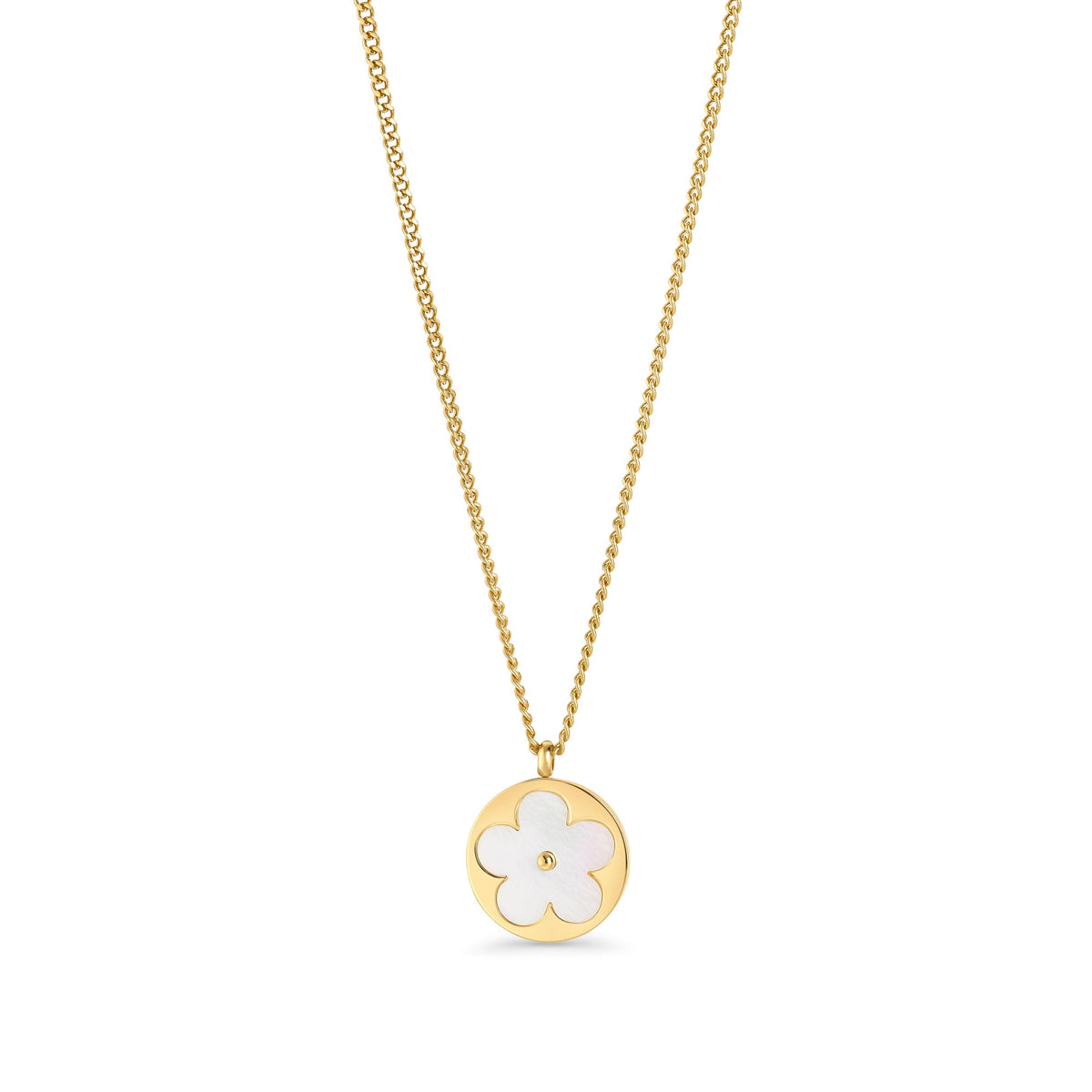 Collier pendentif Nelliann – doré de Mia