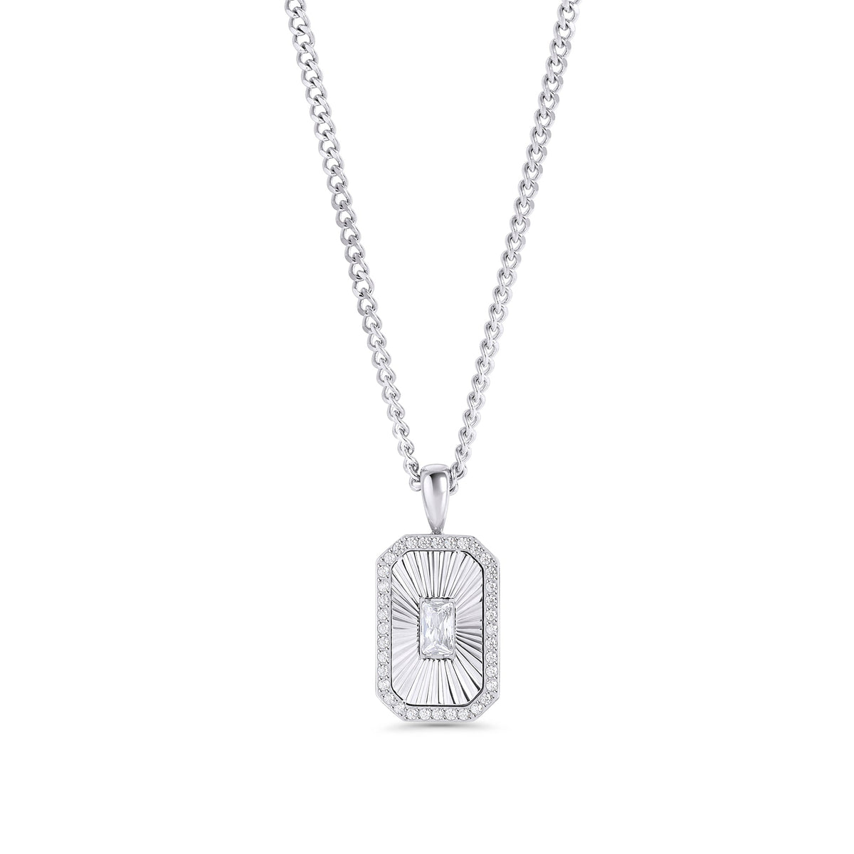 Collier pendentif Orsay – argenté de Mia
