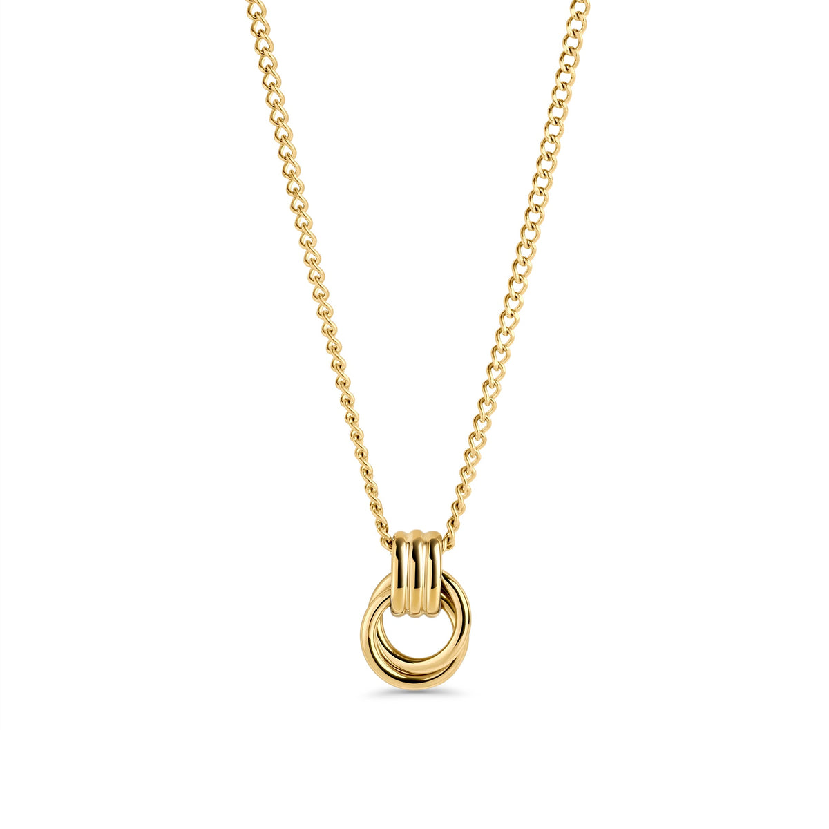 Collier pendentif Valence – doré de Mia