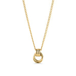 Collier pendentif Valence – doré de Mia