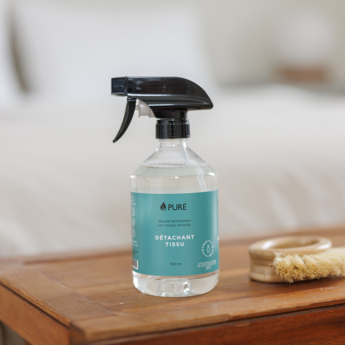 Détachant pour tissus Pure – 500 ml — présentation du produit