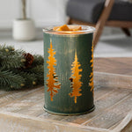 Diffuseur de cire lumineux – Pins dorés de Candle Warmers en situation dans un décor intérieur