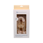Ensemble de bouclage sans chaleur Relaxus champagne dans son emballage