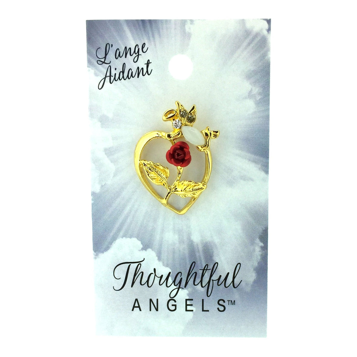 Épinglette « Aidant » de la collection Thoughtful Angels.