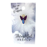 Épinglette « Arc-en-ciel d’espoir » de la collection Thoughtful Angels.