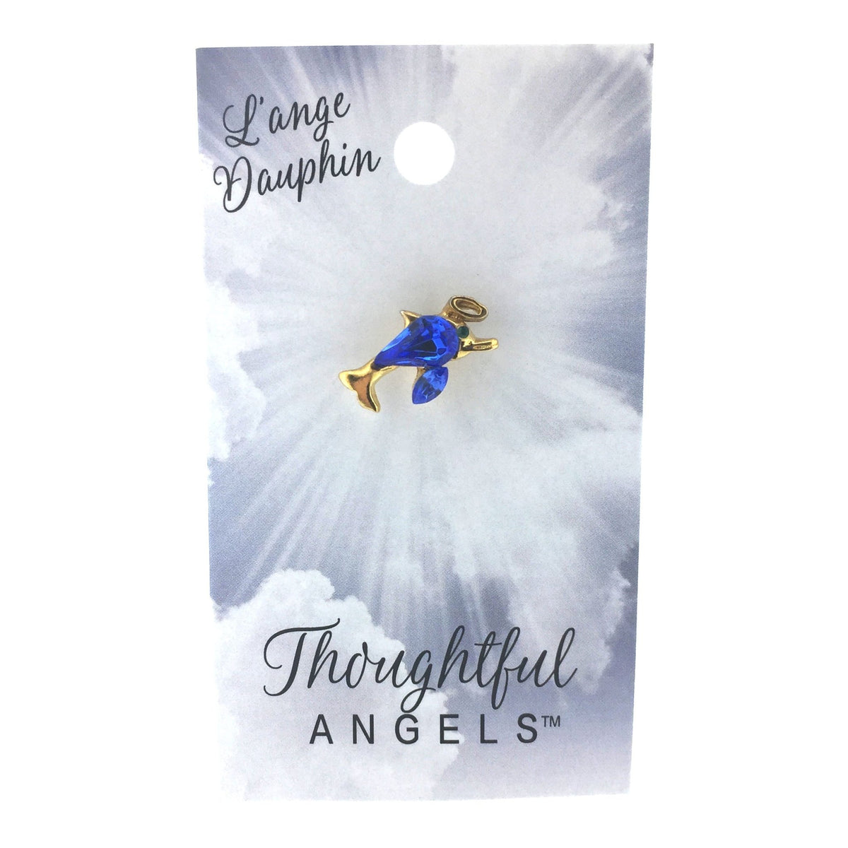 Épinglette « Dauphin » de la collection Thoughtful Angels.