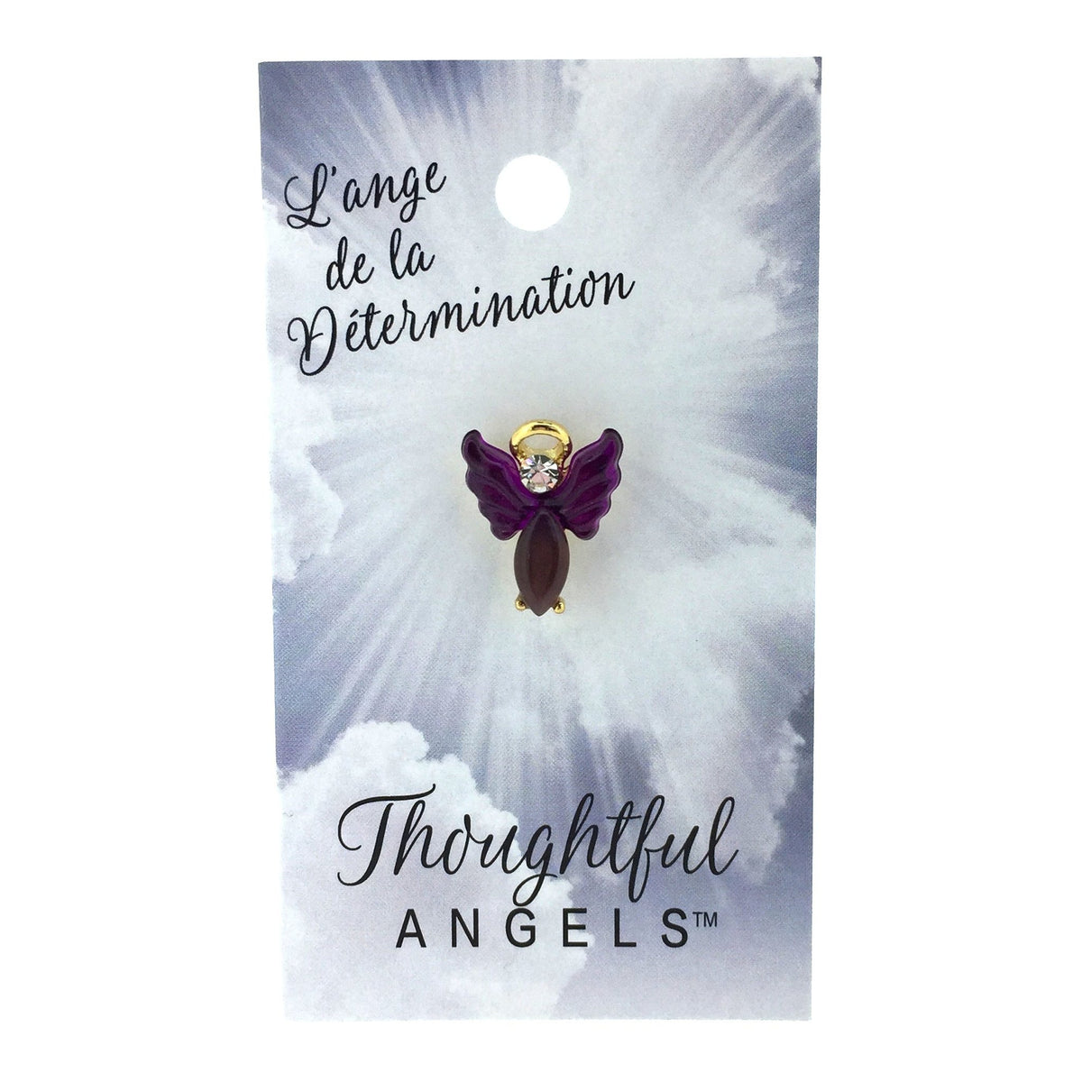 Épinglette « Détermination » de la collection Thoughtful Angels.