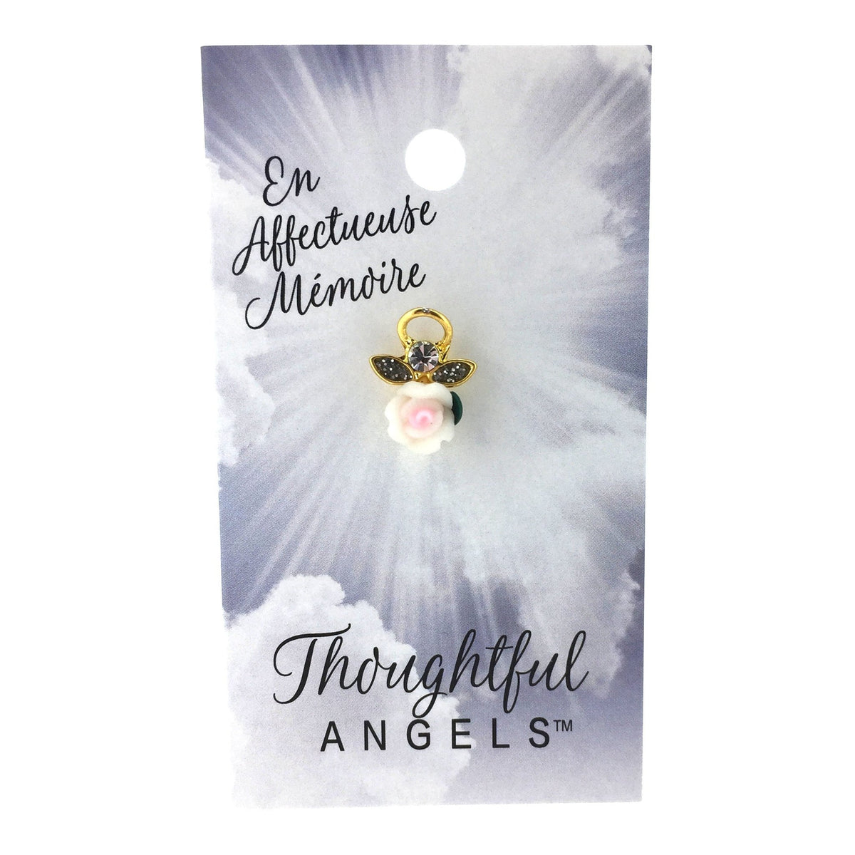 Épinglette « En affectueuse mémoire » de la collection Thoughtful Angels.