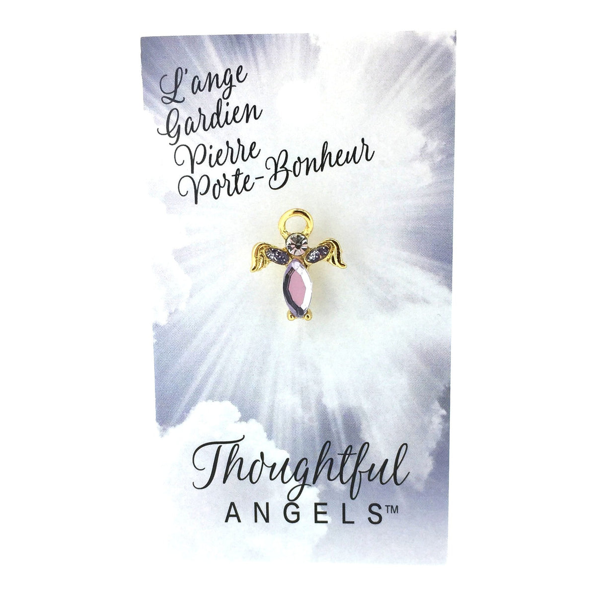 Épinglette « Ange gardien – juin » de la collection Thoughtful Angels.