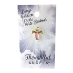 Épinglette « Ange gardien – octobre » de la collection Thoughtful Angels.