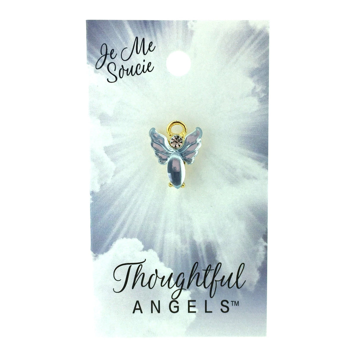Épinglette « Je me soucie » de la collection Thoughtful Angels.