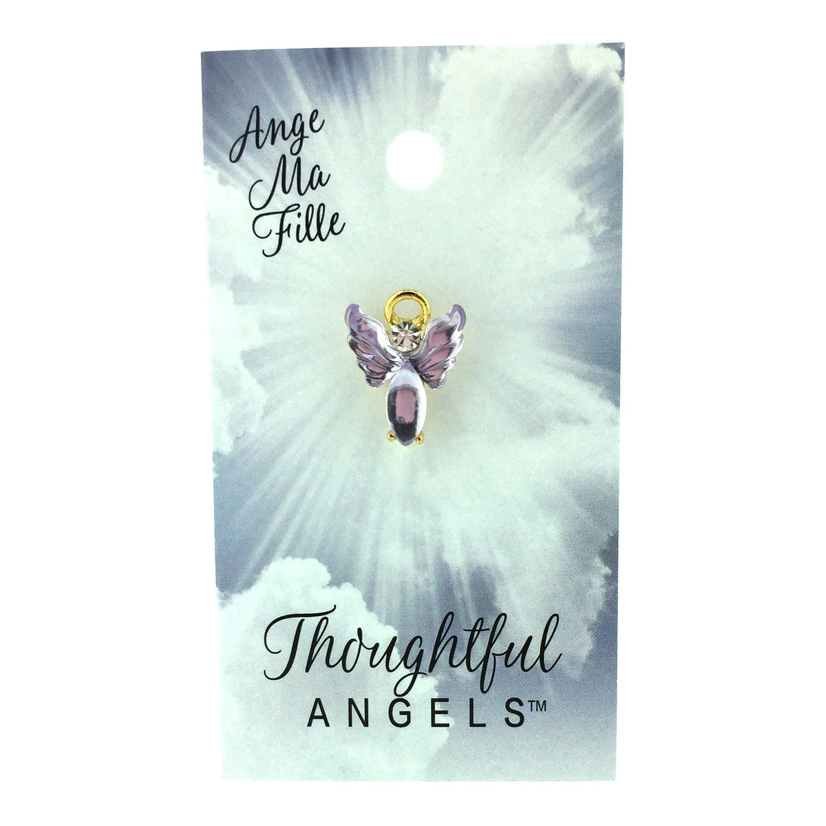 Épinglette « Ma fille » de la collection Thoughtful Angels.