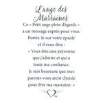 Épinglette « Marraines » de la collection Thoughtful Angels.