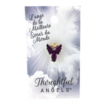 Épinglette « Meilleure sœur du monde » de la collection Thoughtful Angels.