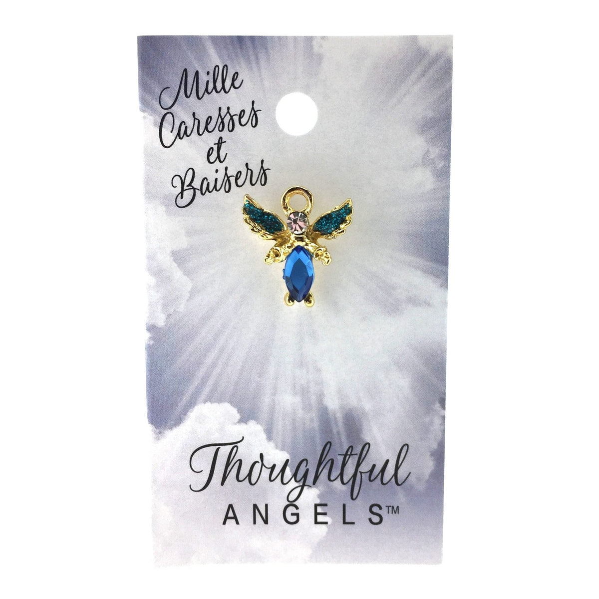 Épinglette « Mille caresses et baisers » de la collection Thoughtful Angels.