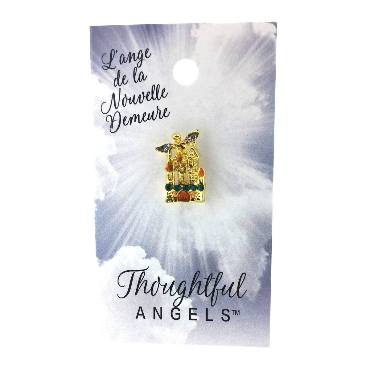 Épinglette « Nouvelle demeure » de la collection Thoughtful Angels.