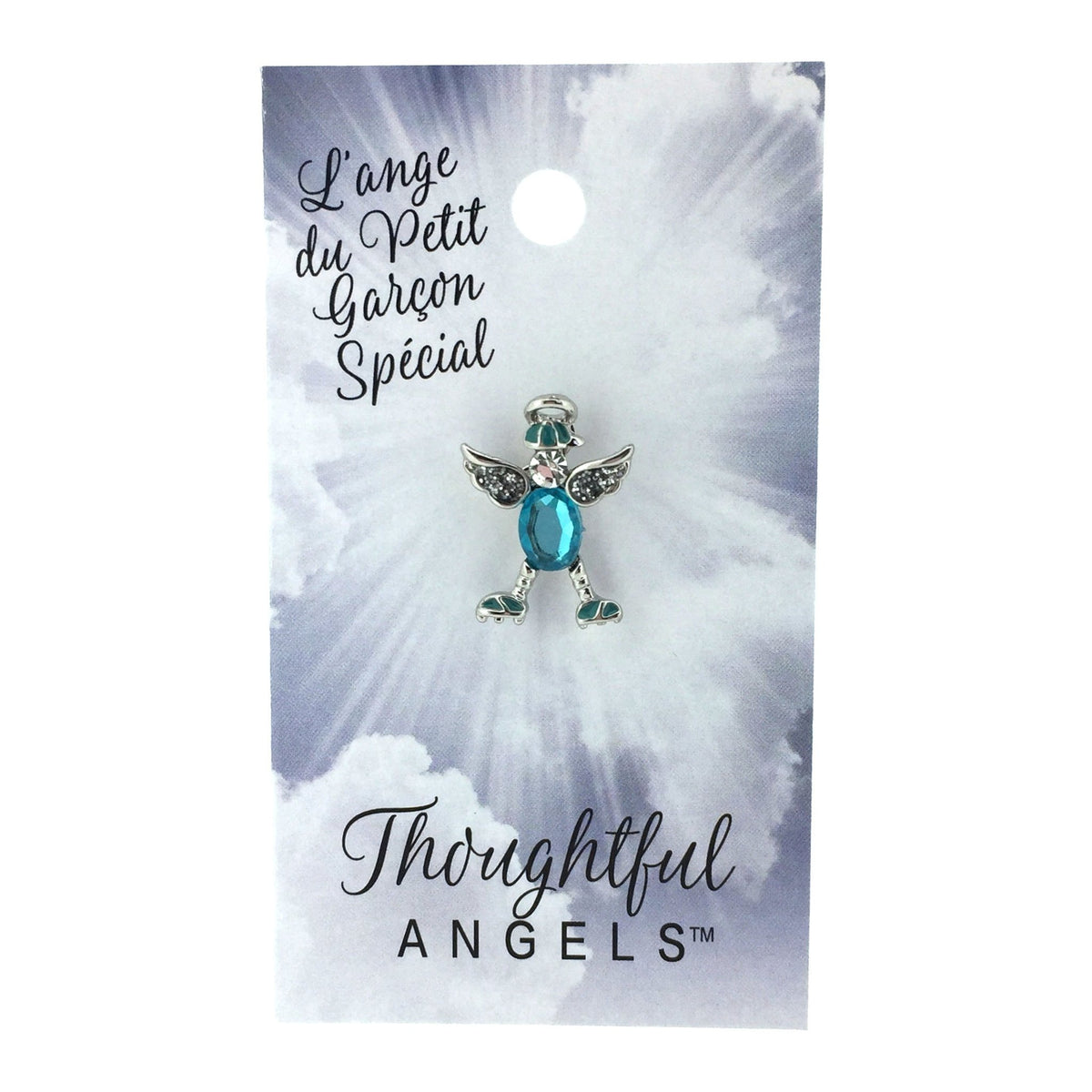 Épinglette « Petit garçon spécial » de la collection Thoughtful Angels.