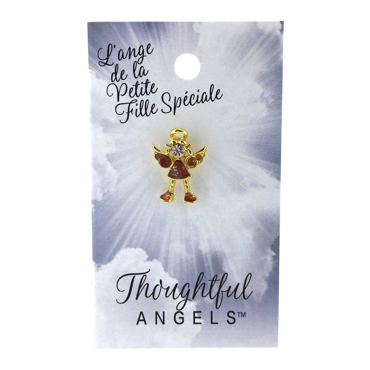 Épinglette « Petite fille spéciale » de la collection Thoughtful Angels.