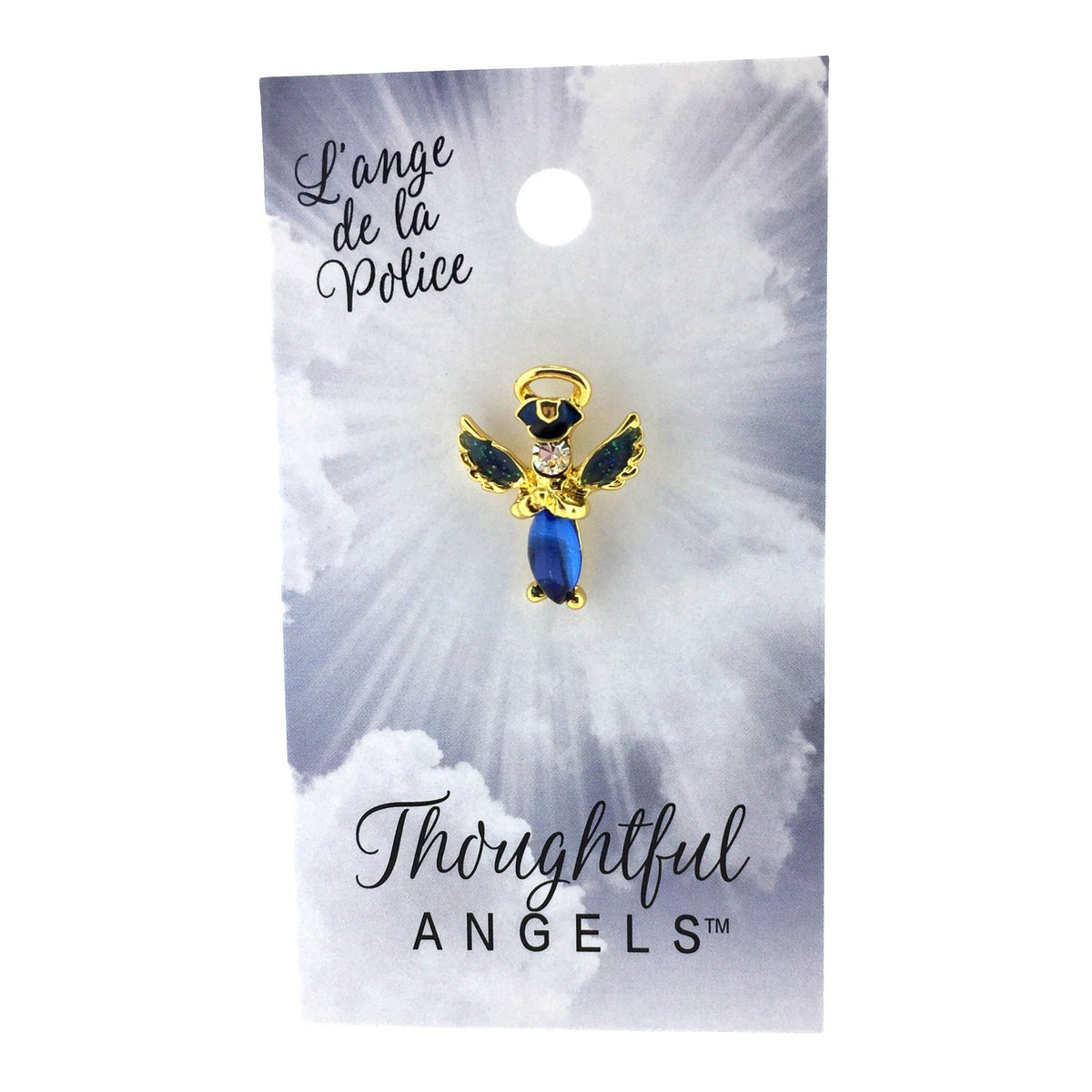 Épinglette « Police » de la collection Thoughtful Angels.